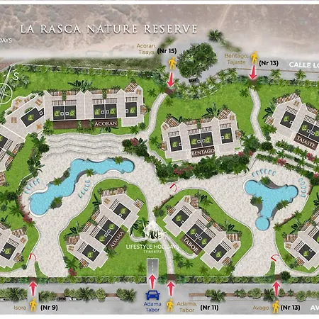 度假居 Jardines - Tabor 2-3 Pool View *